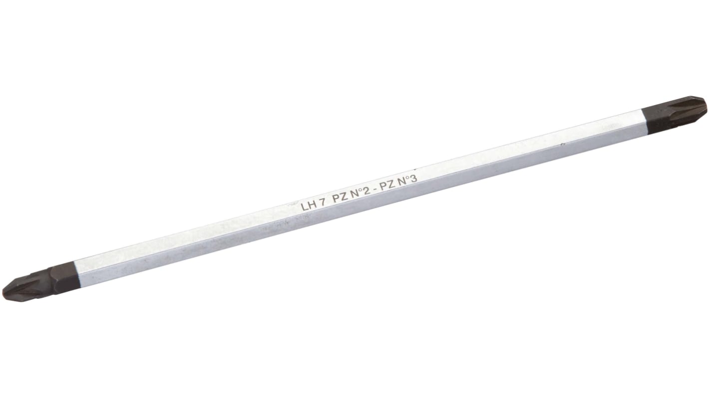 SAM Pozidriv Screwdriver Bit, Pozidriv Drive, 175 mm Overall