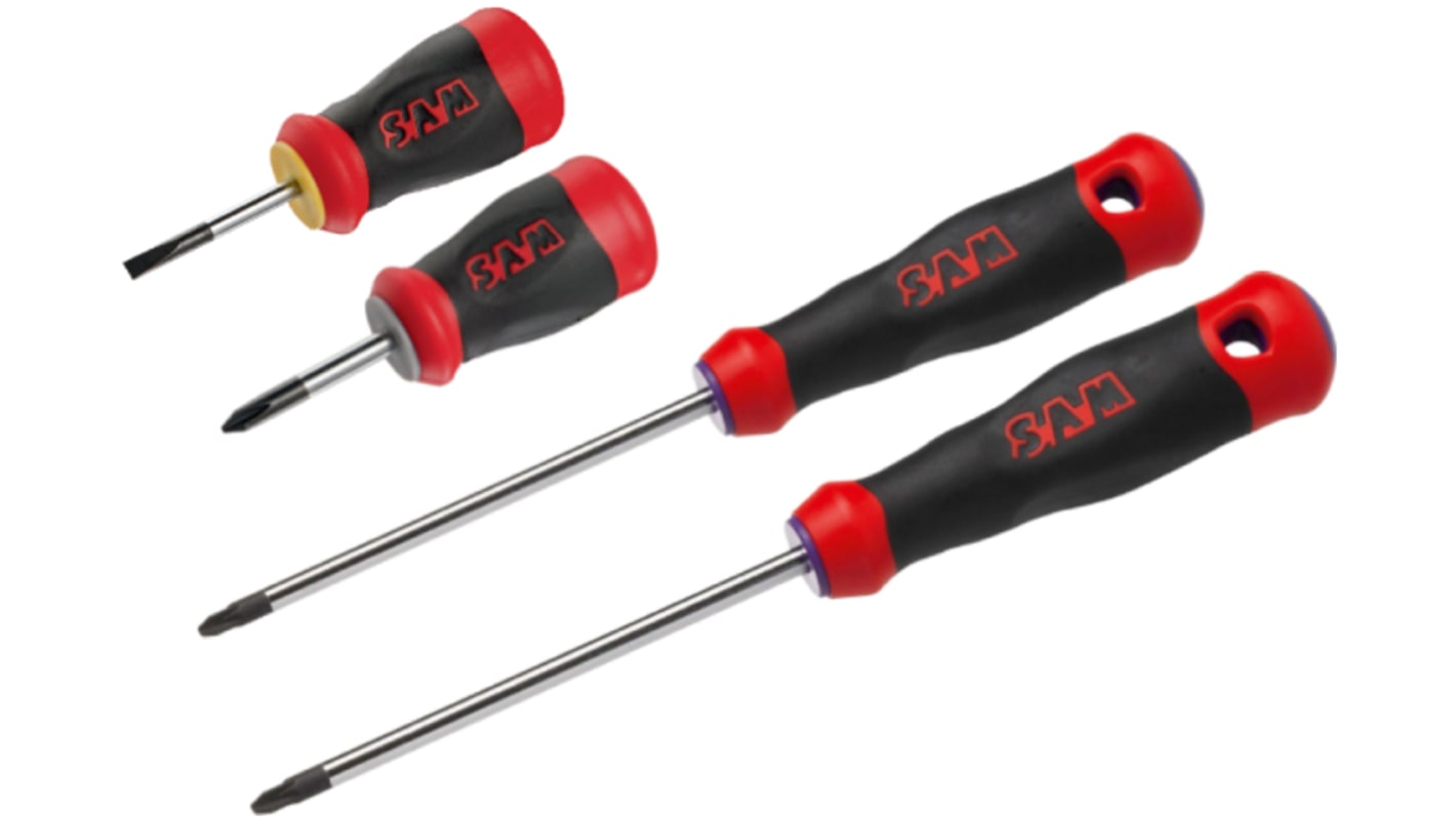 SAM Screwdriver Set, 4-Piece