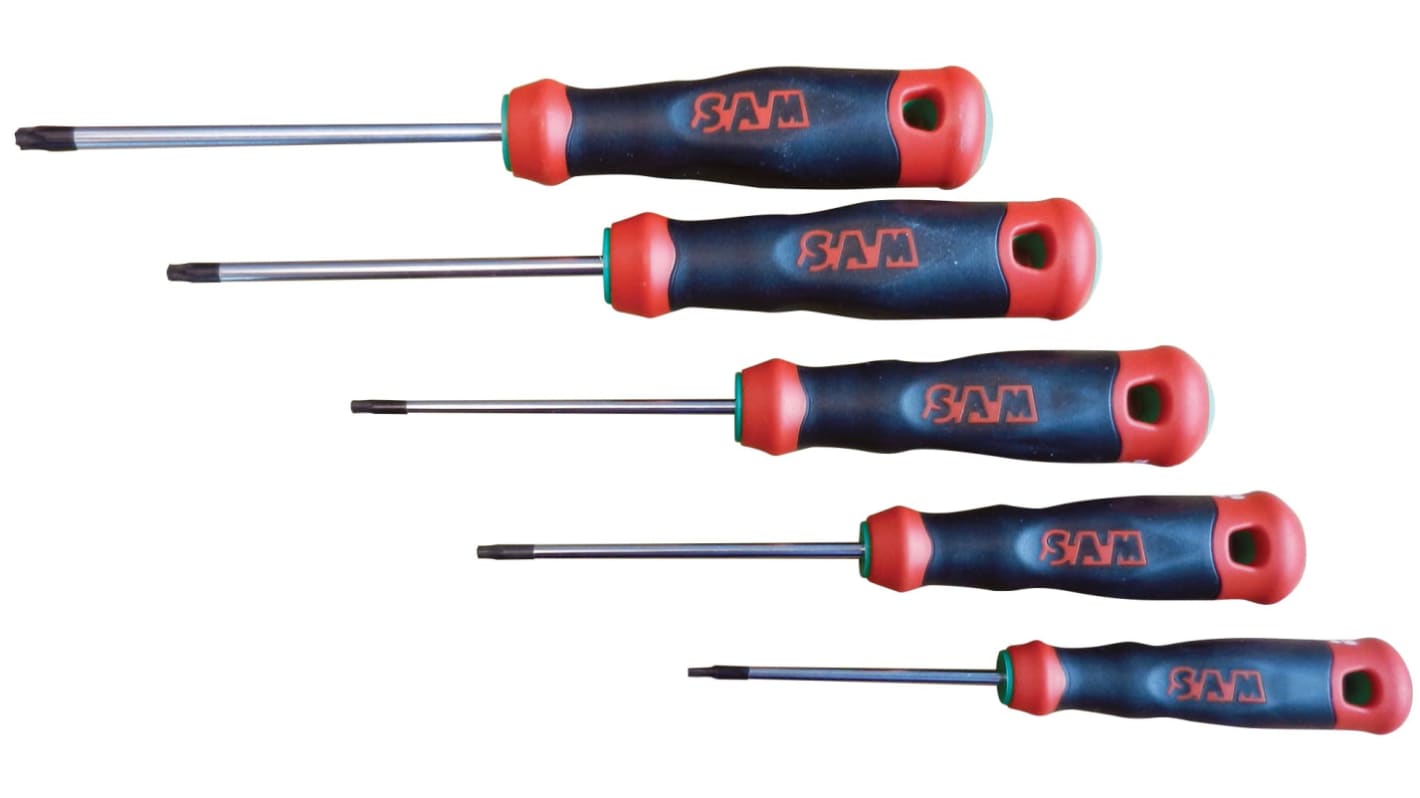 SAM Round Screwdriver Set, 5-Piece