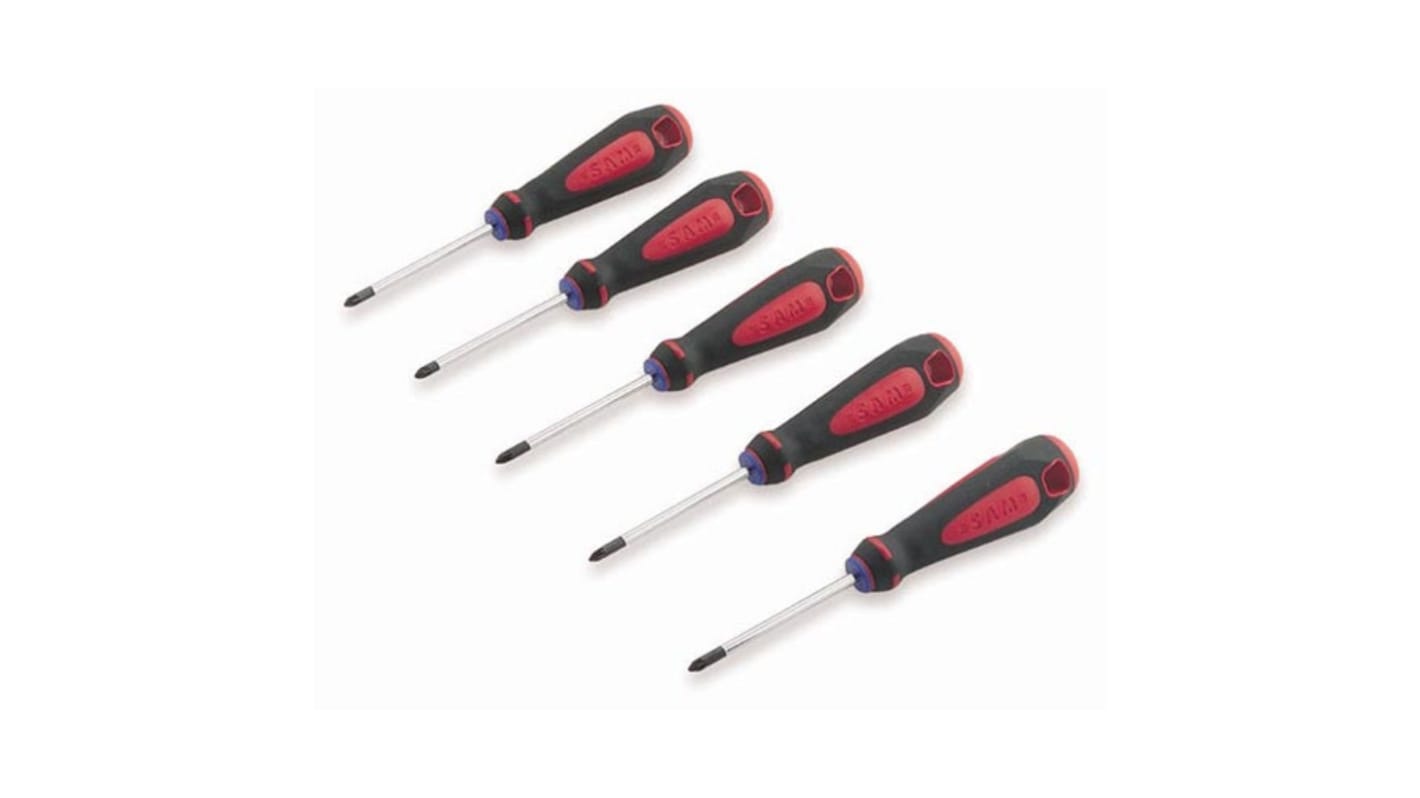 SAM Round  Screwdriver, 10 mm Tip, 200 mm Blade, 320 mm Overall