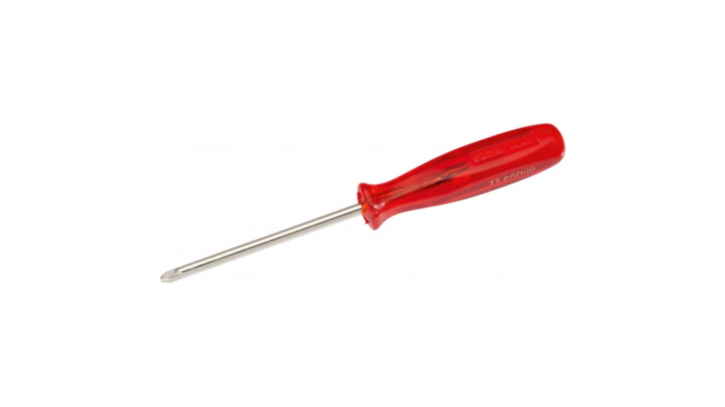 SAM Round  Screwdriver, 5 mm Tip, 75 mm Blade, 170 mm Overall