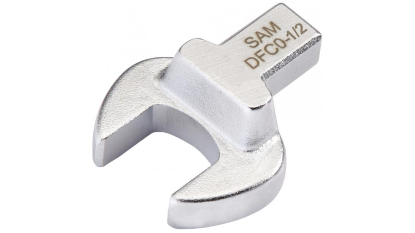 SAM DFC0 Series Open Ended Insert Torque End-Fitting, 5/16 in, 9 x 12mm Insert, Satin Finish