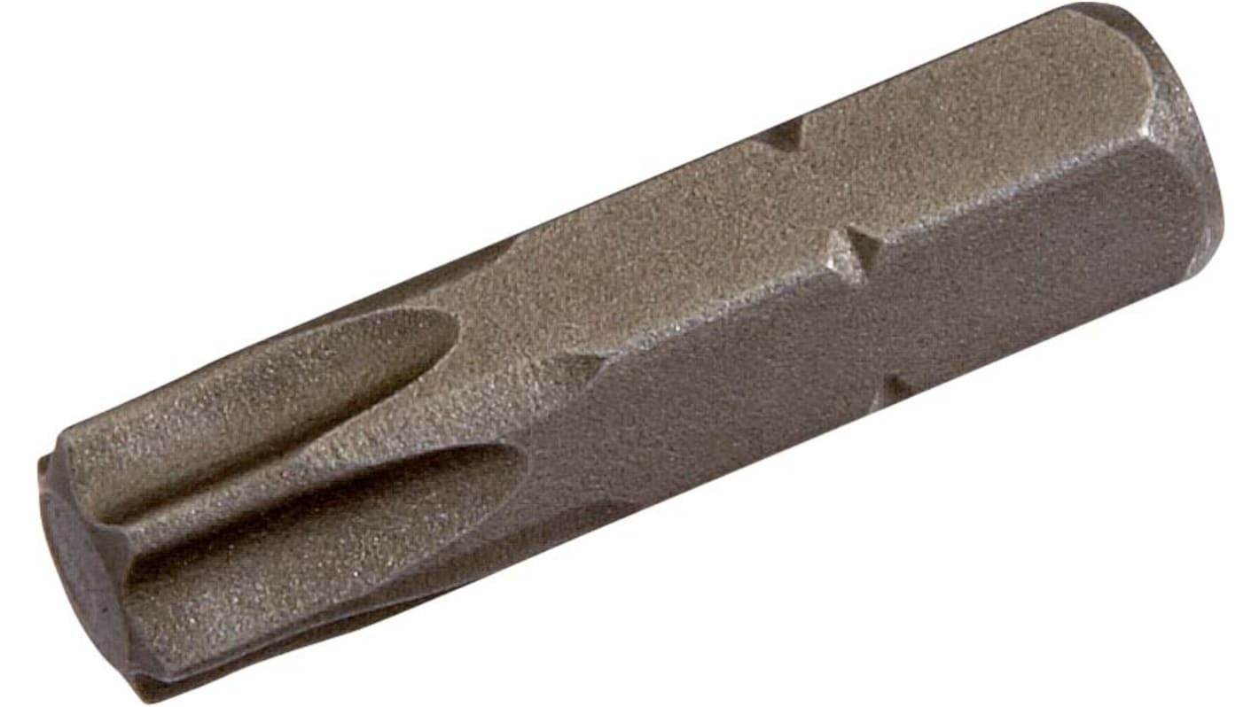 SAM Torx Screwdriver Bit, 1/4 in Tip, 1/4 in Drive, Torx Drive, 25 mm Overall