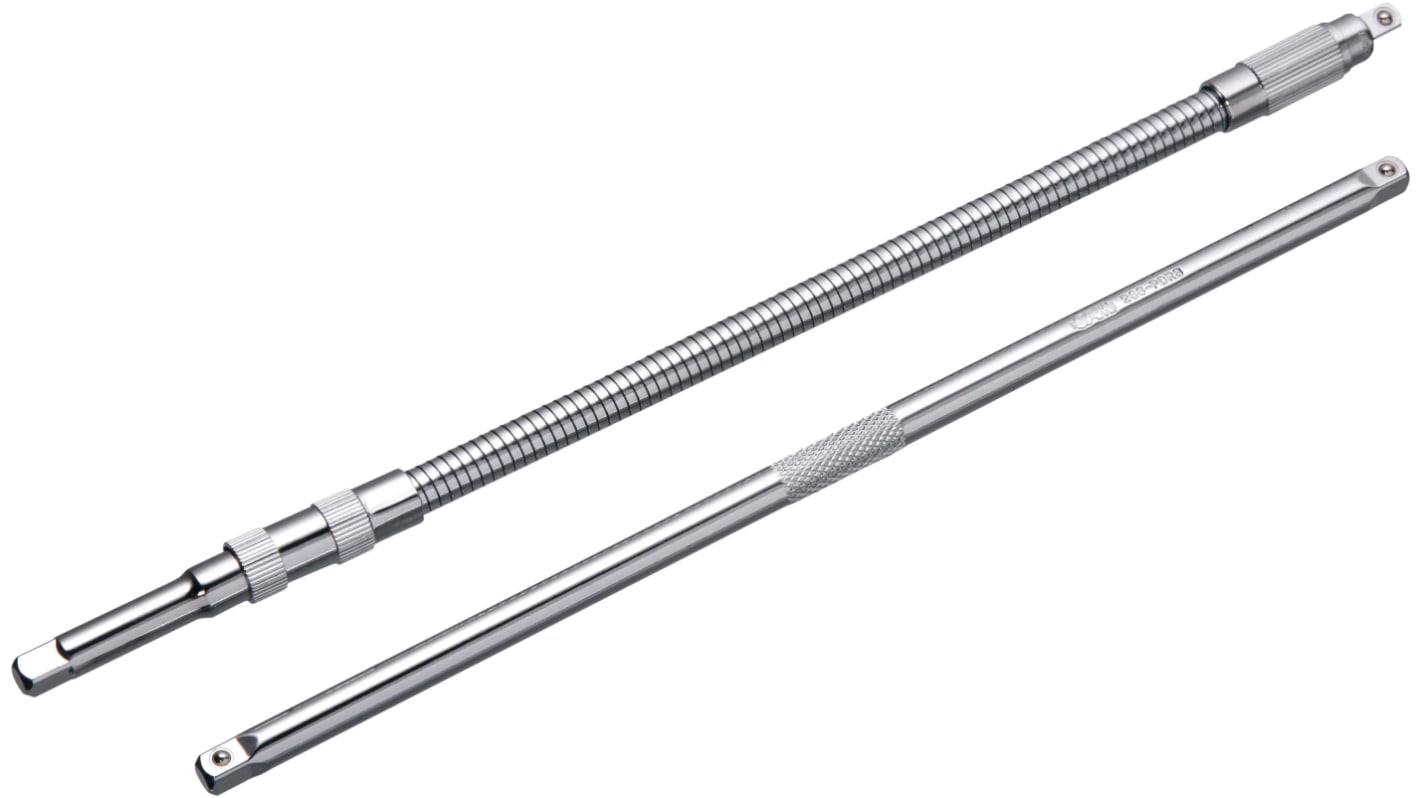 Wkrętak zapadkowy, 6 mm, Mechanizm zapadkowy, dł. ostrza: 110 mm, długość: 110 mm, Chromowane