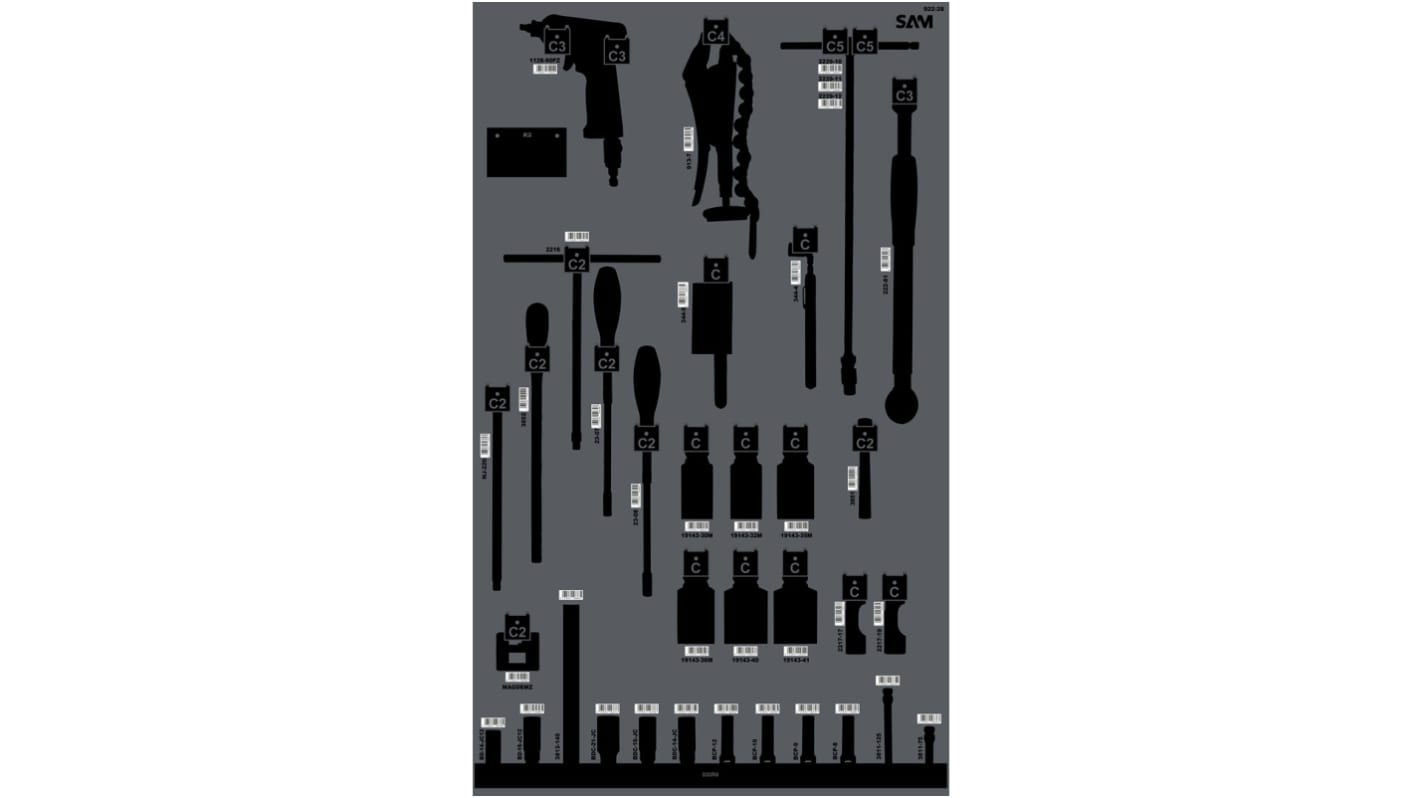 SAM Wall Mount Tool Panel