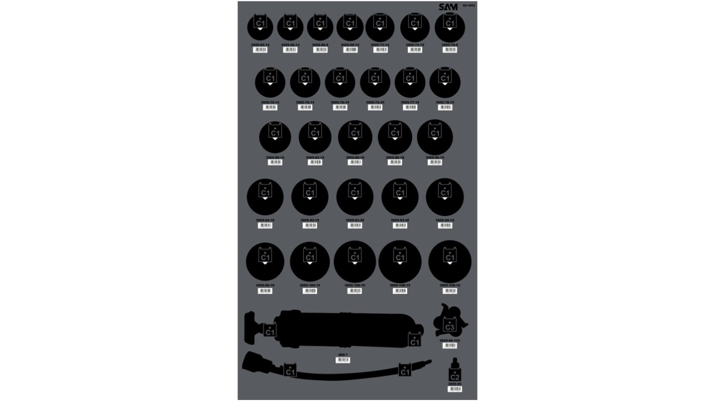 SAM Wall Mount Tool Panel