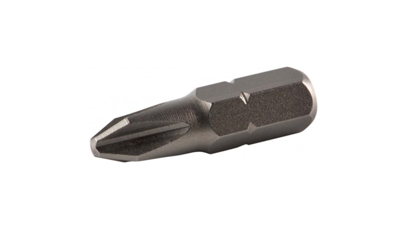SAM Phillips Screwdriver Bit, 5/16 in Tip, 5/16 Drive, Phillips Drive, 32 mm Overall