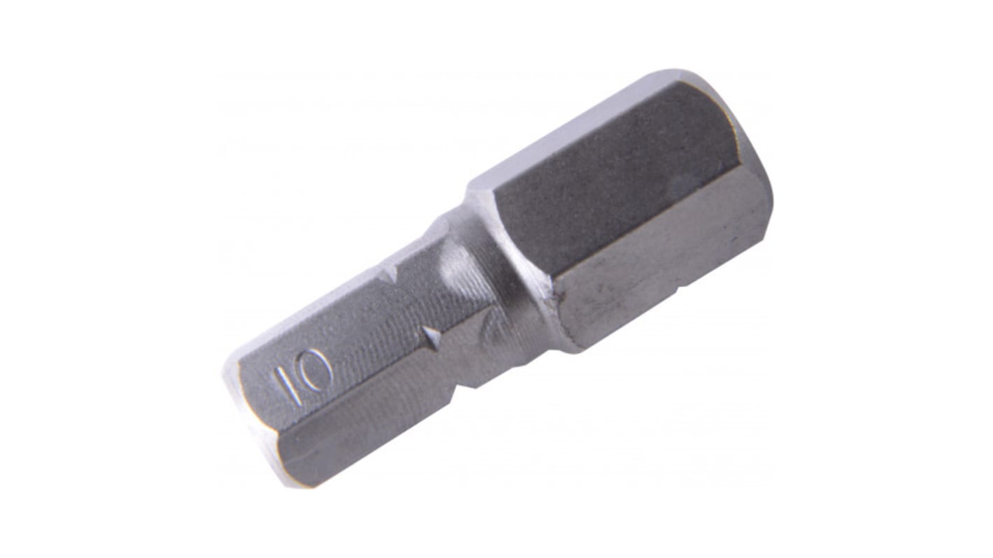 SAM Flat Screwdriver Bit, 5/16 in Tip, 5/16 Drive, Square Drive, 35 mm Overall