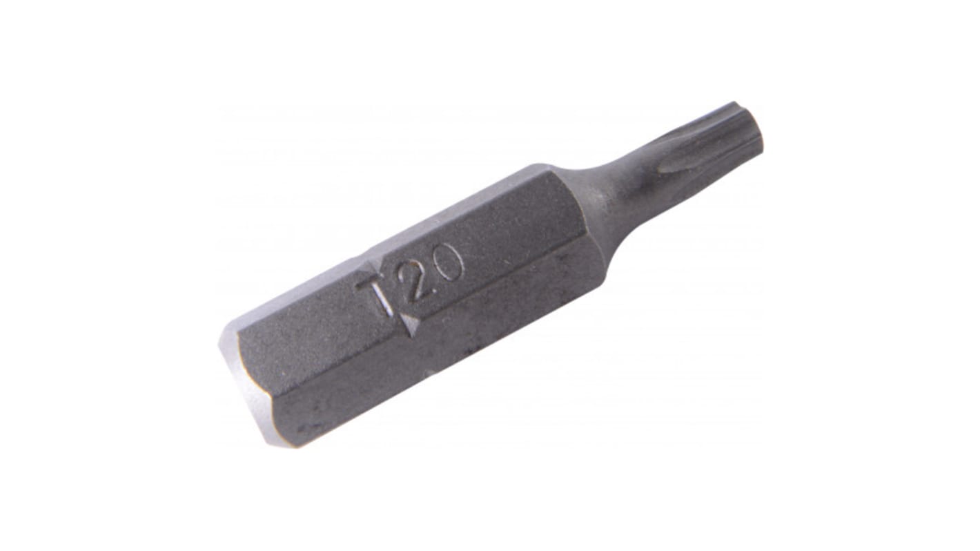 SAM Torx Screwdriver Bit, 5/16 in Tip, 5/16 in Drive, Square Drive, 35 mm Overall