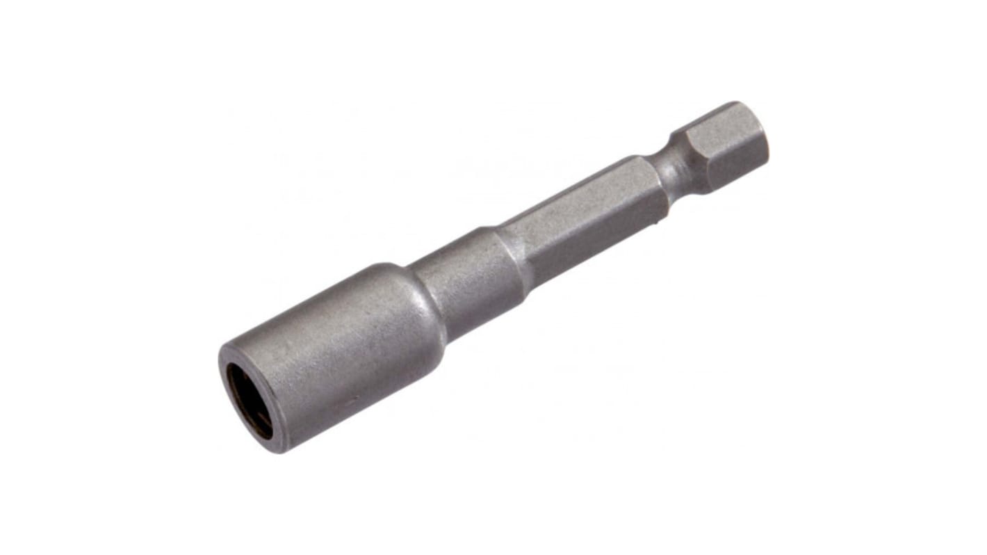 SAM 1/4in英制六角标准套筒, 1/4 英寸驱动头, 45mm总长