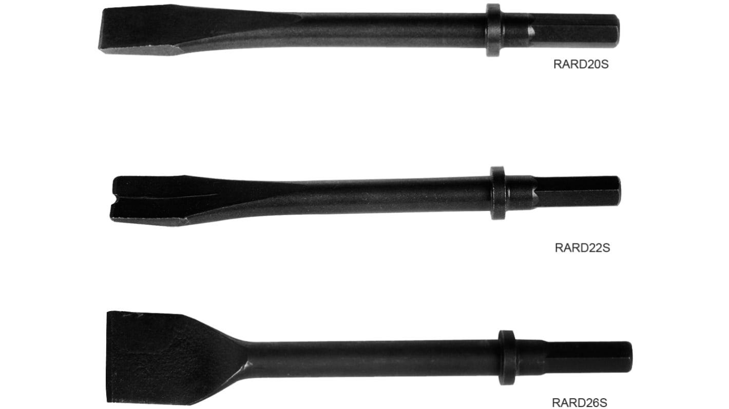 SAM 11 Piece Metal Flat Chisel, 175mm Length, 30 mm Blade Width