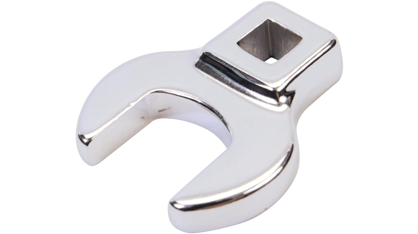 SAM JCF Series Open Ended Insert Crowfoot Bit, 33.6 x 13 mm, 15mm Insert, Polished Finish