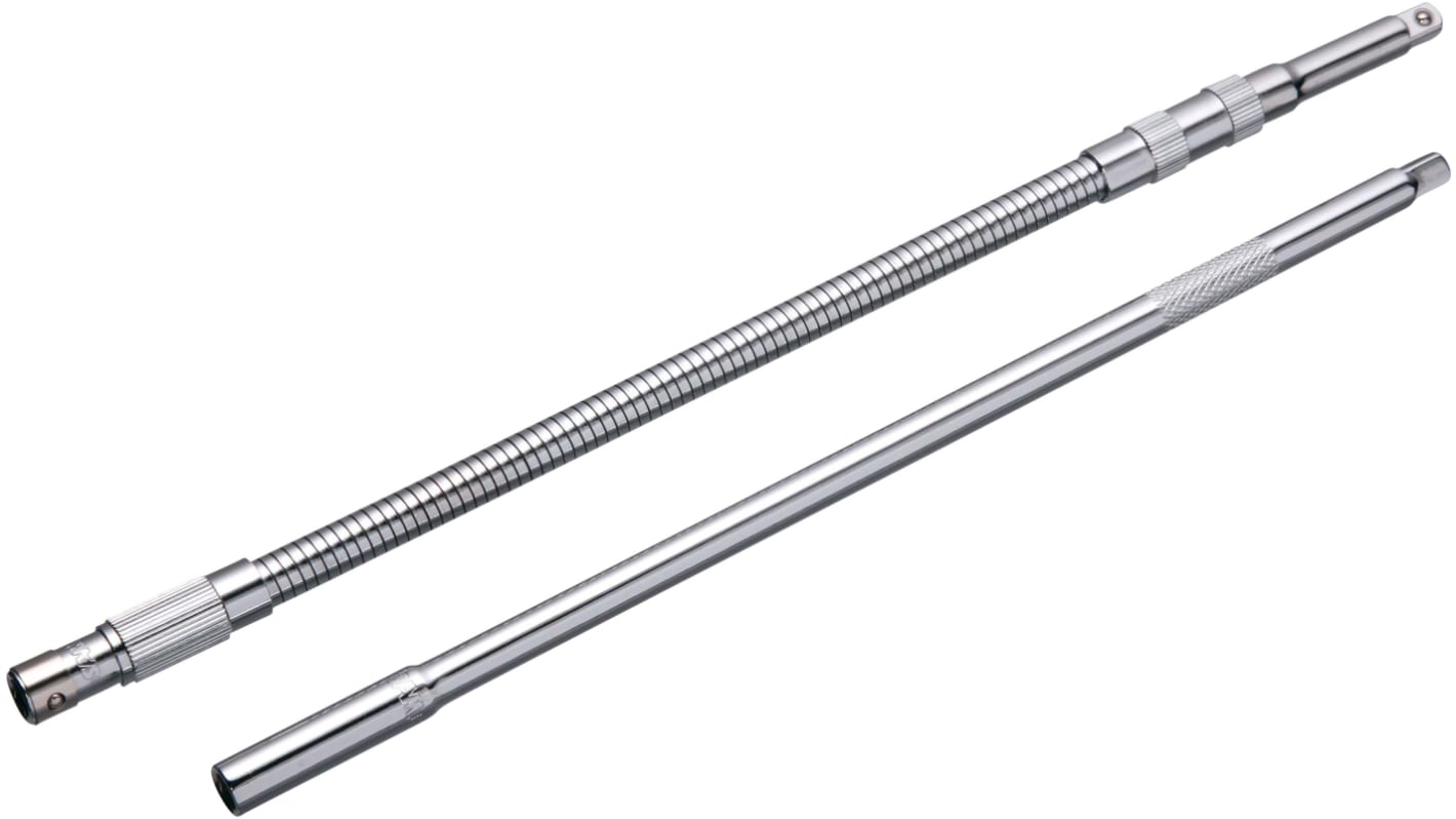 SAM 1/4 in Ratchet Screwdriver, 230 mm length Chromium Plated