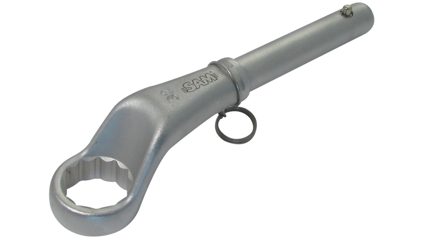 SAM 109-FME Series Offset Ring Spanner, 32mm, Metric, 230 mm Overall