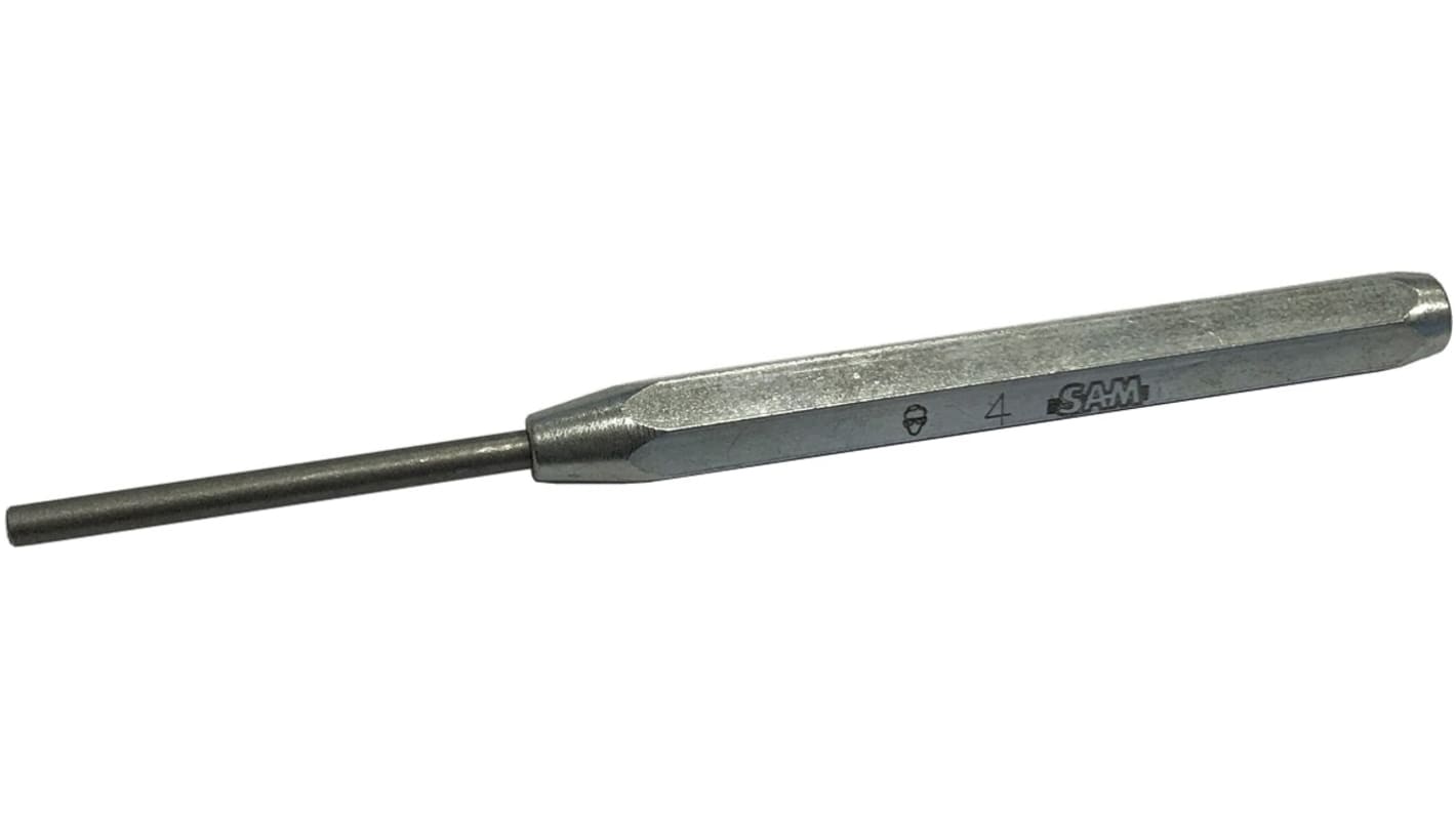 SAM 1-Piece Punch, Drift Punch, 8 mm Shank, 235 mm Overall