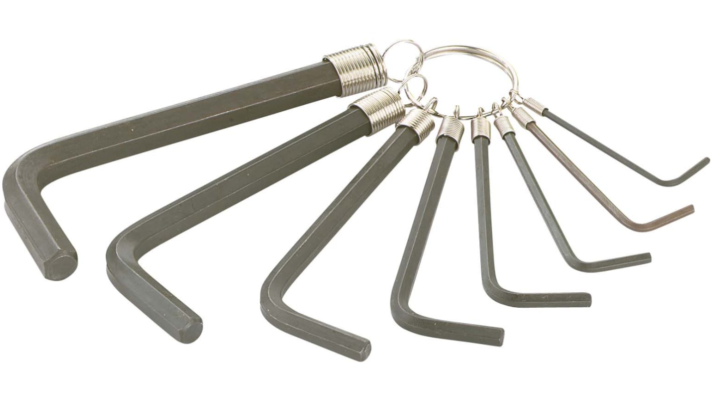 SAM 8 piece L Shape Imperial Hex Key