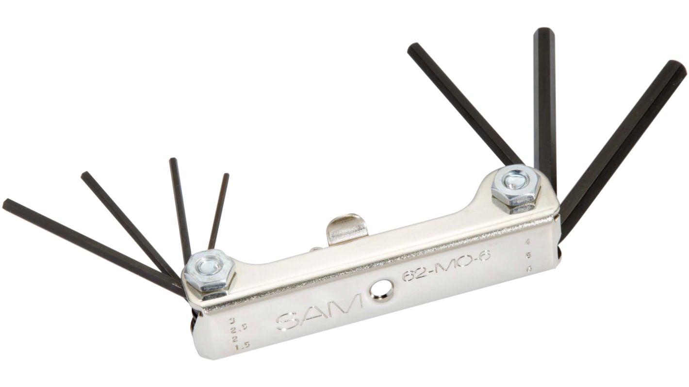 SAM 6 piece Hex Key