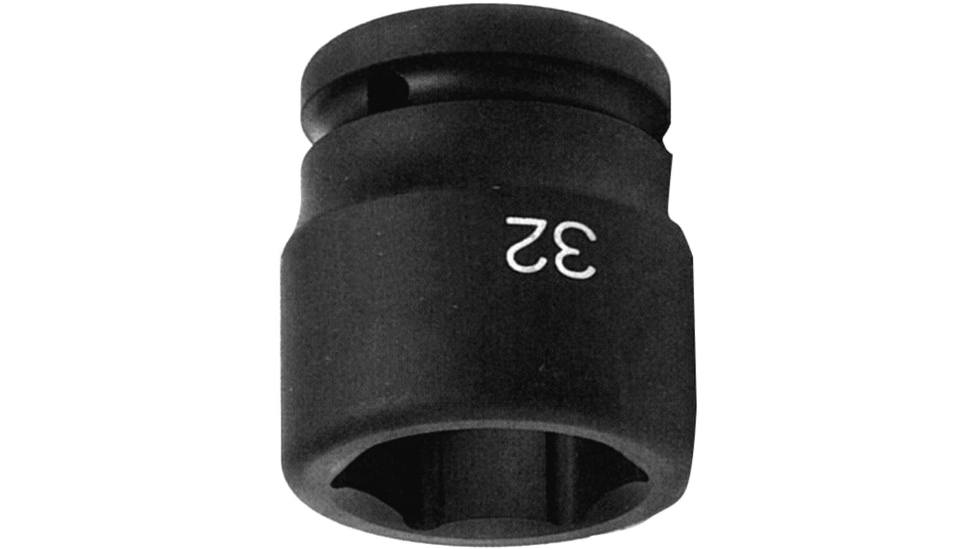 SAM 27mm, 1/2 in Drive Impact Socket