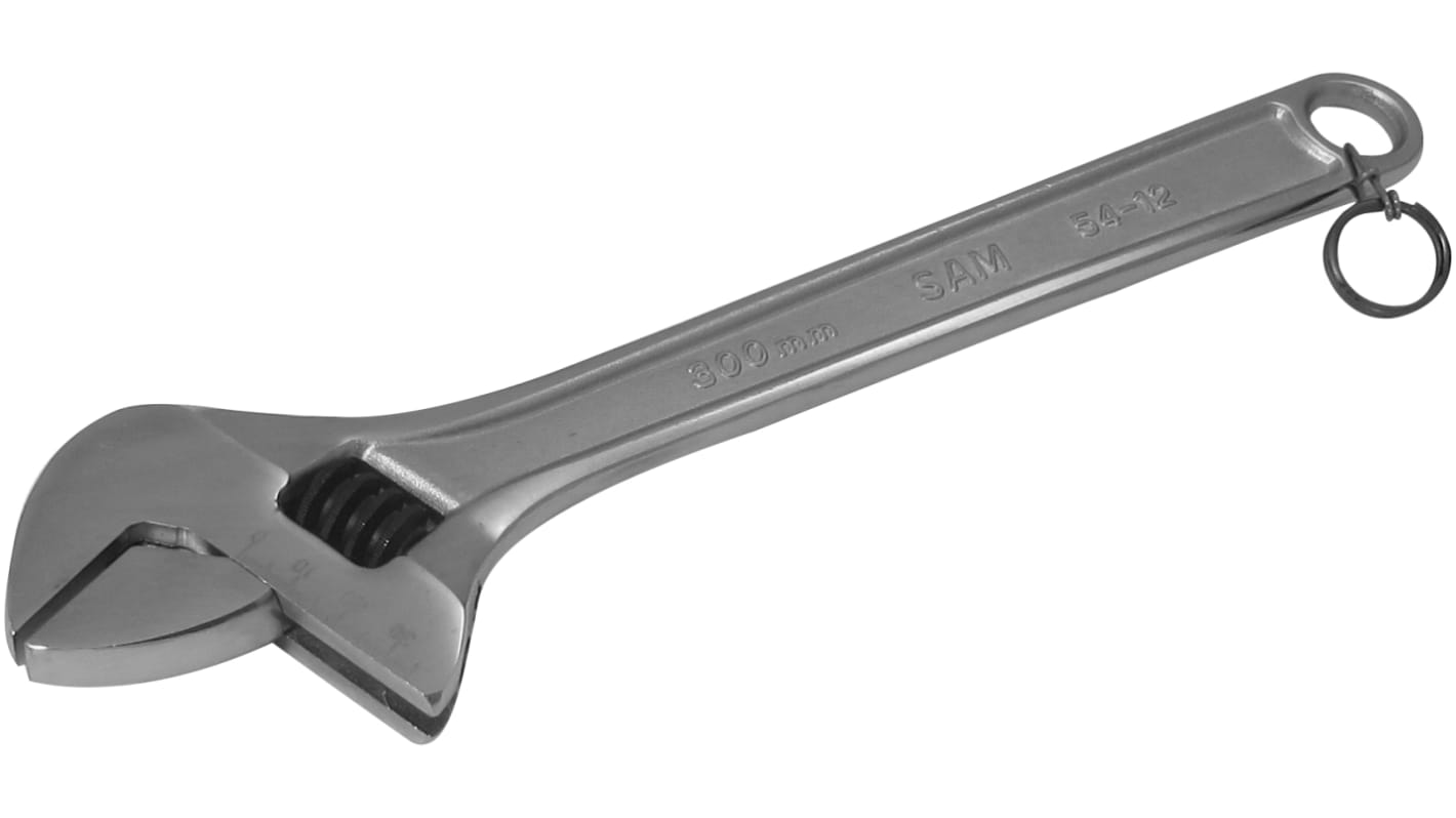 SAM Adjustable Spanner, 470 mm Overall, 55mm Jaw Capacity