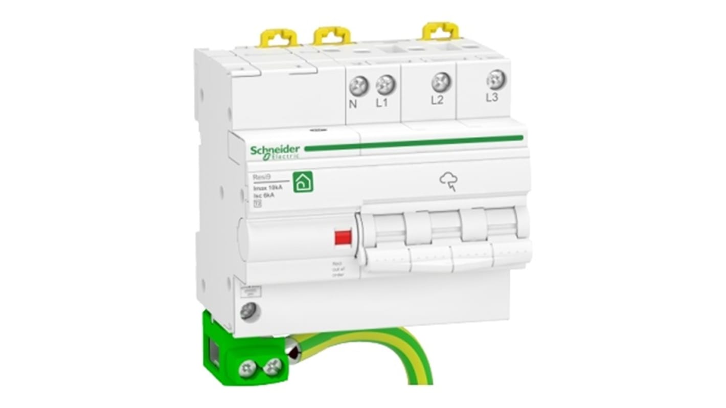 Protector de transitorios Fase3, 20kA, 1,5kV, montaje: Carril DIN R9L
