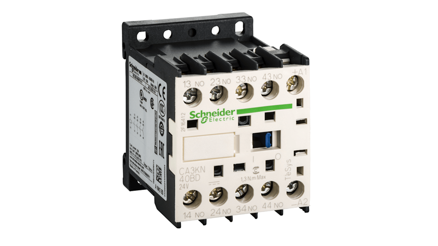 Przekaźnik sterujący 60 V DC Schneider Electric styki: 4 3NO + 1NC CA3KN31ND3