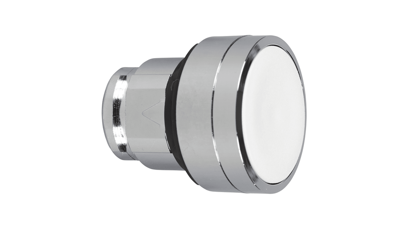 Schneider Electric Harmony Series White Spring Return Push Button Head, 22.5mm Cutout, IP66, IP67, IP69, IP69K