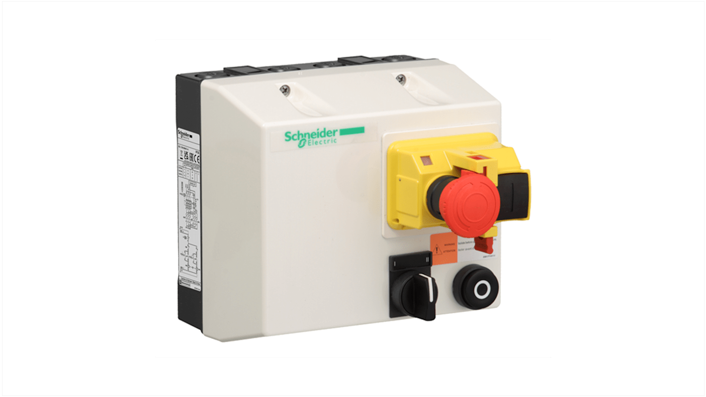 Schneider Electric TeSys Reversing Starter, Reversing Starter, 0.25 kW, 415 V ac, IP55