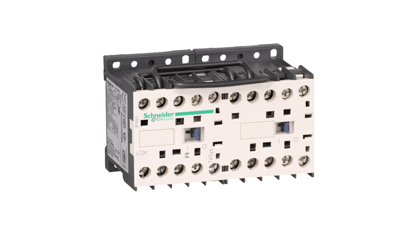 Stycznik odwrotny 42 V AC Schneider Electric styki: 3 4 kW 9 A 3NO LC2K0901D7