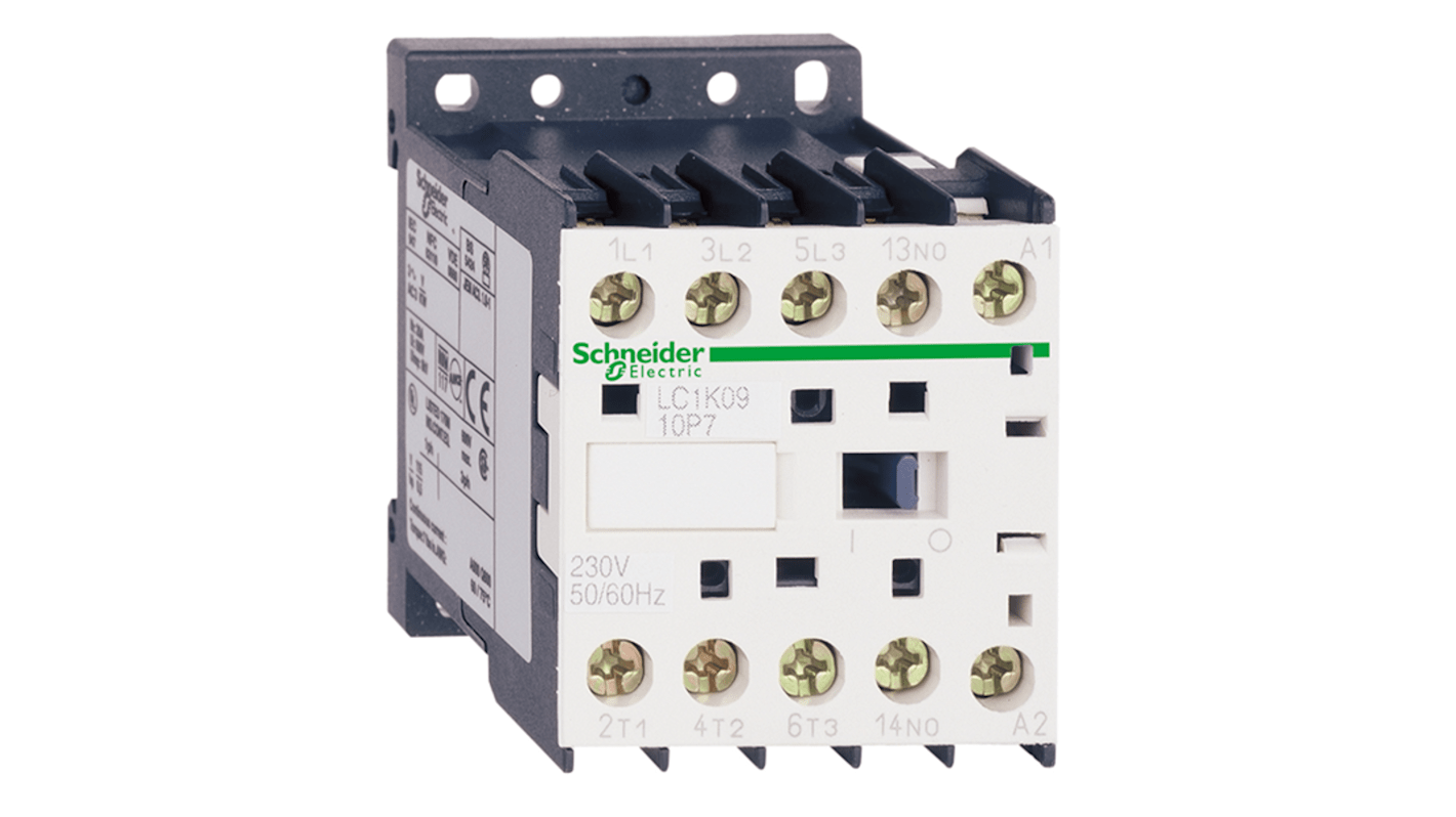Stycznik 380-400 V AC Schneider Electric styki: 3 3 kW 6 A 3NO LC1K0610Q7
