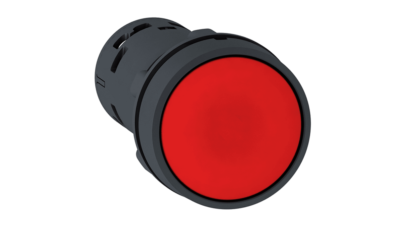 Schneider Electric Harmony XB7 Series Push Button, Spring Return, Panel Mount, 22.5mm Cutout, SPDT, IP20, IP65