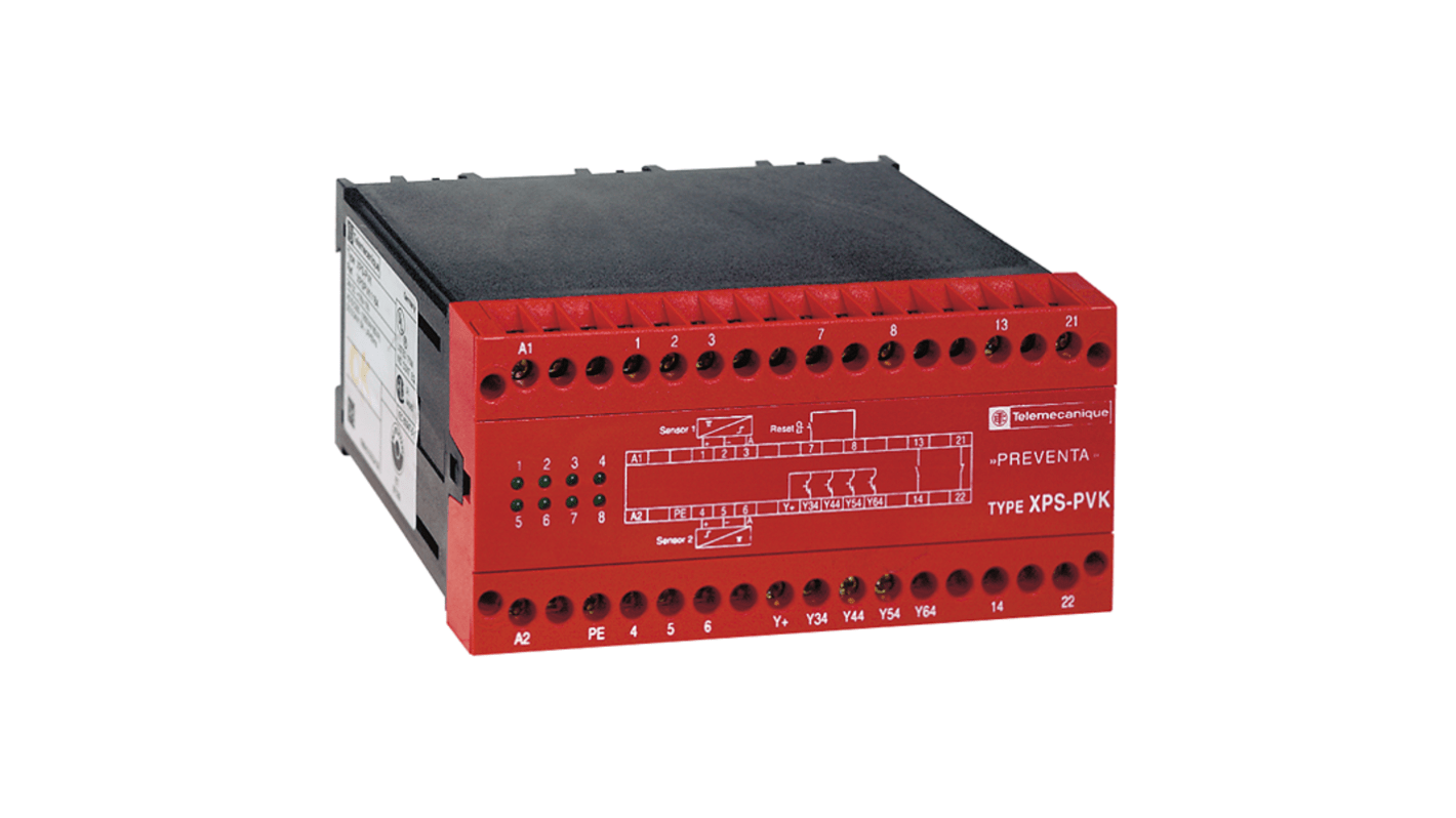 Módulo de seguridad Schneider Electric Preventa XPSPVK, 230 V ca