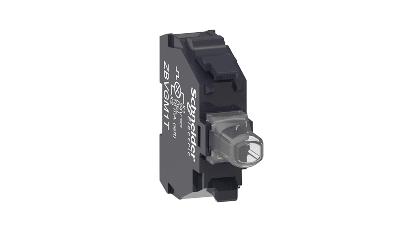 Blok LED Schneider Electric ZBVG blokada Blok świetlny 110-240V ac kolor Biały