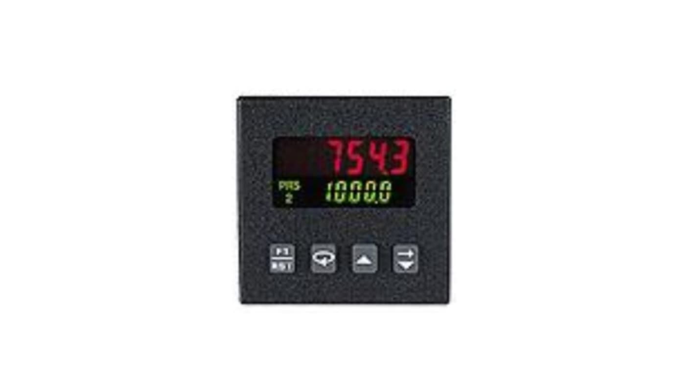 Red Lion C48T LCD Timer Relay, 49.5mm x 49.5mm