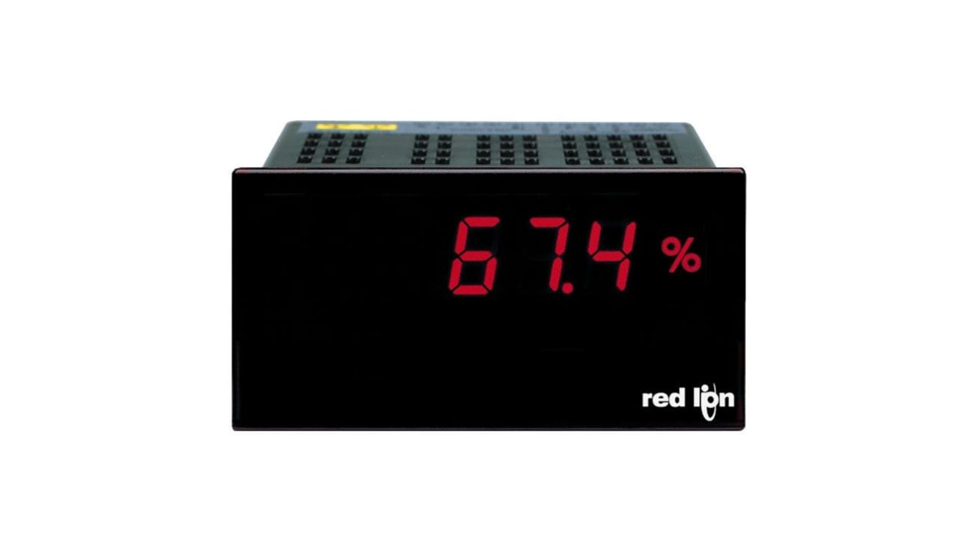 Red Lion 電流メータ, インジケータ, 3.5, PAXLCL00