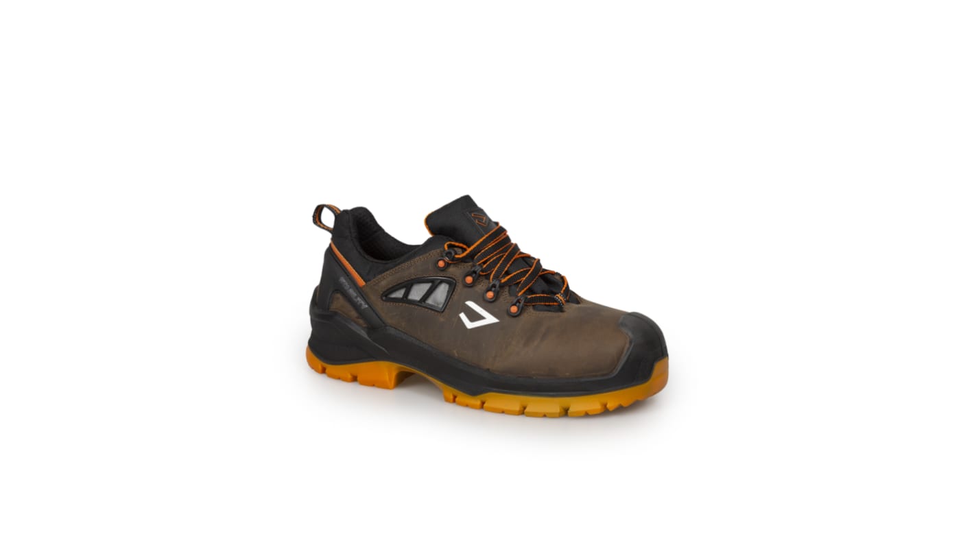 Scarponcino antinfortunistico Bicap da  Unisex tg. 43, col. Nero, Arancione