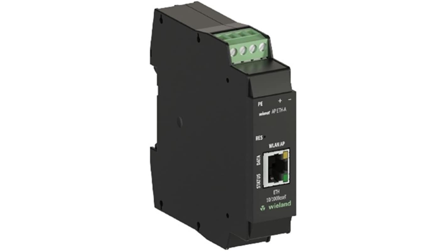 Wieland WIENET AP ETH-A 1 Port Wireless Access Point, 802.11b, 802.11g, 802.11n, 10/100Mbit/s