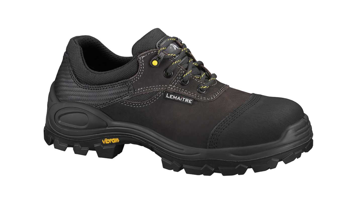 LEMAITRE SECURITE Lowwind S3 Unisex Black, Yellow Composite Toe Capped Safety Shoes, UK 9 , EU 44