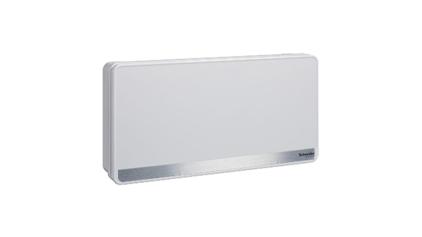 Schneider Electric 20 Way Metal Consumer Unit, 100A, IP3x (with cover), IPxx D (on top) EZ9E20