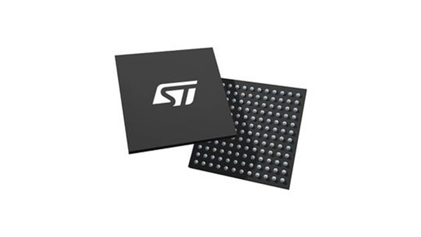 STMicroelectronics STM32H5单片机, ARM Cortex M33内核, 144针, UFBGA, 最大250MHz, 512kB 闪存