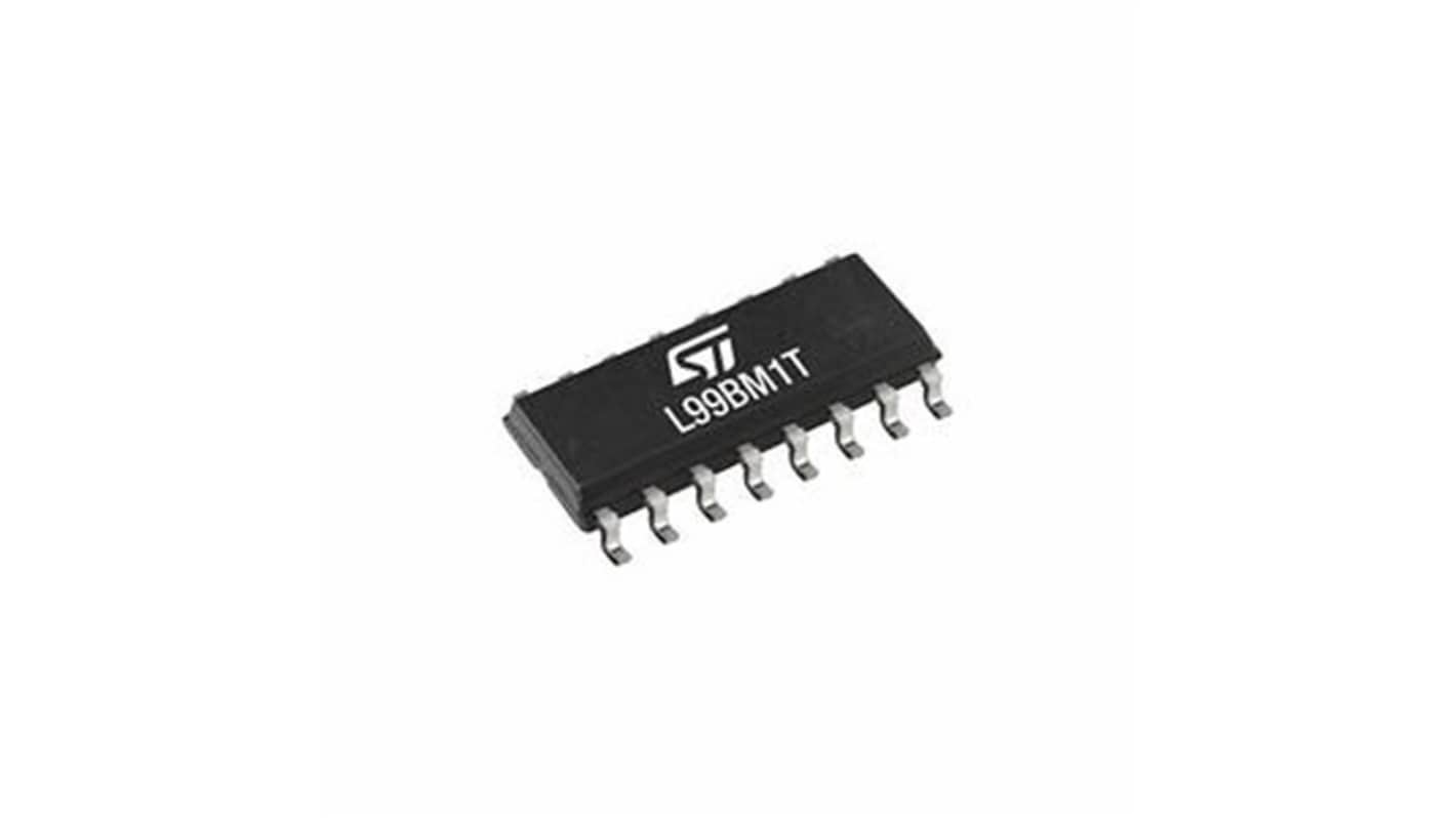 STMicroelectronics 电压监控芯片, 4.5 V电源, 最大输出18mA, SO-16封装, 16引脚