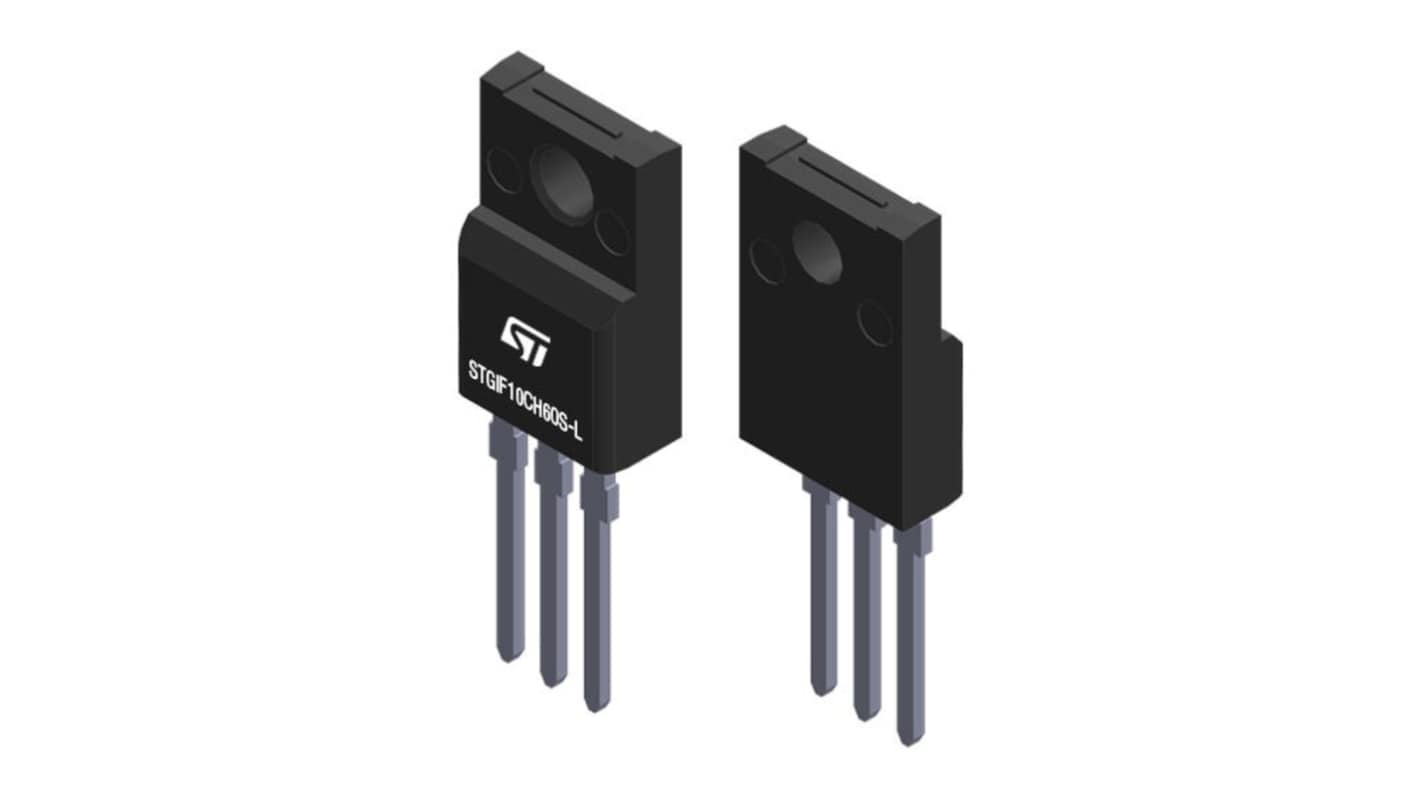 STMicroelectronics STGIF10CH60S-L 3 Phase IGBT Module, 15 A 600 V, 26-Pin SDIP2F, Through Hole