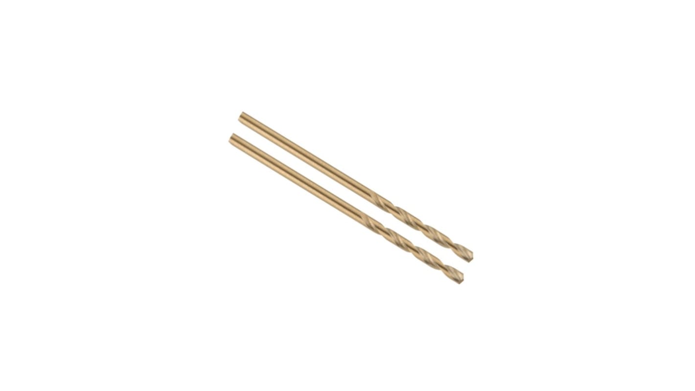 DeWALT DT495 Series HSS Twist Drill Bit for Metal, 1.5mm Diameter, 40 mm Overall