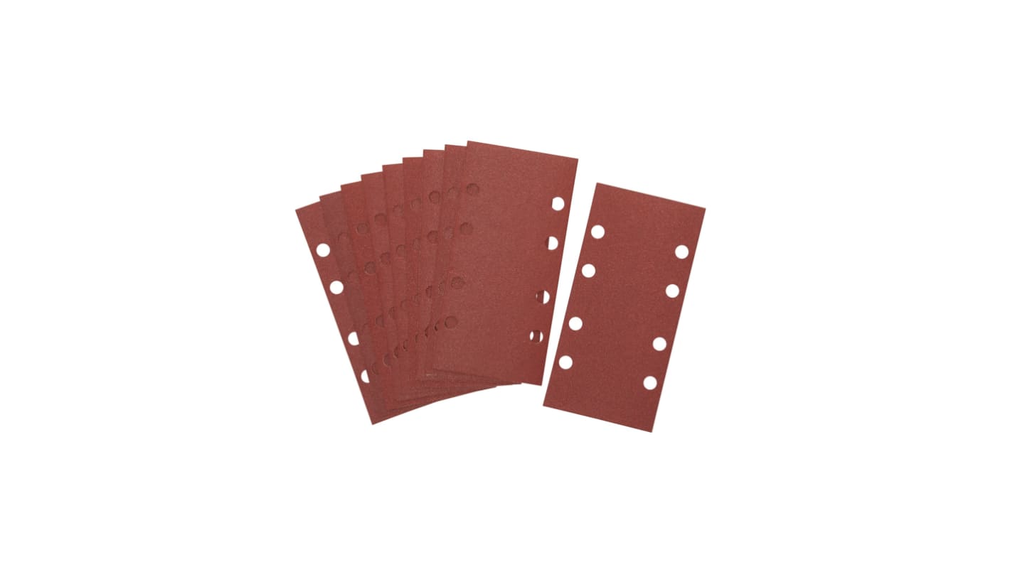 Lámina de lijado de Óxido de Aluminio DeWALT, grano 240, dimensiones: 190mm x 93mm