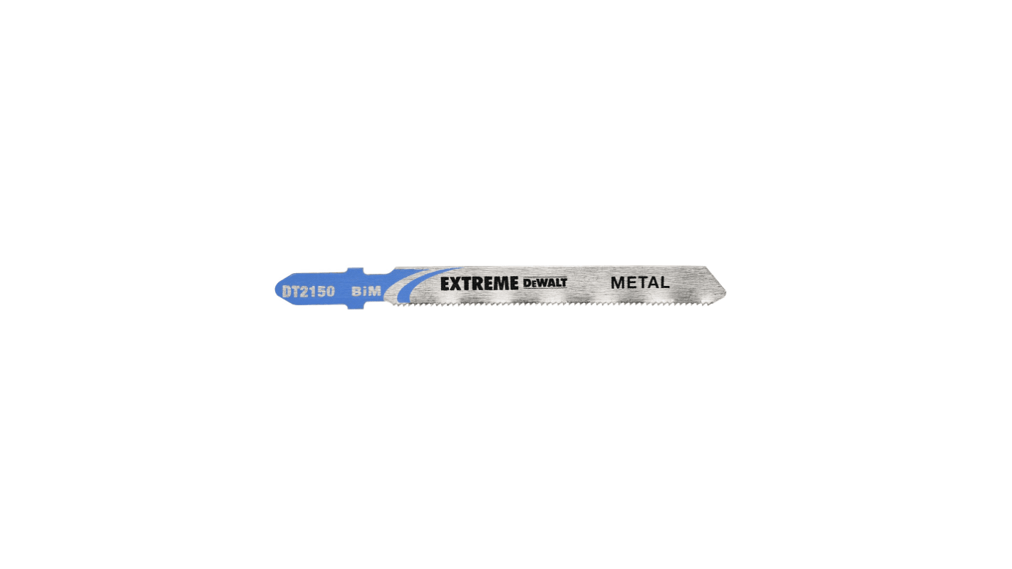 DeWALT Metal 61mm Cutting Length Jigsaw Blade, Pack of 3