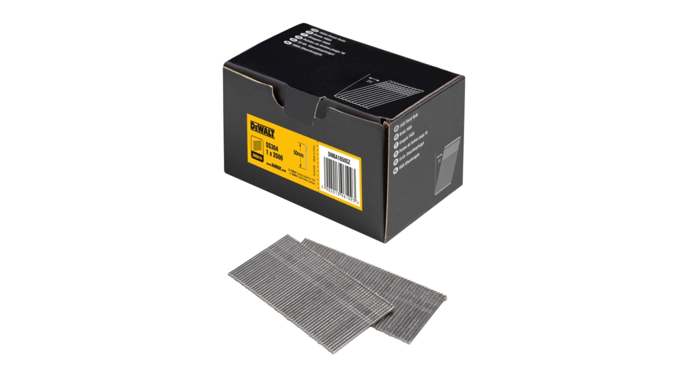 DeWALT Galvanised Steel Nails; 1.6mm;