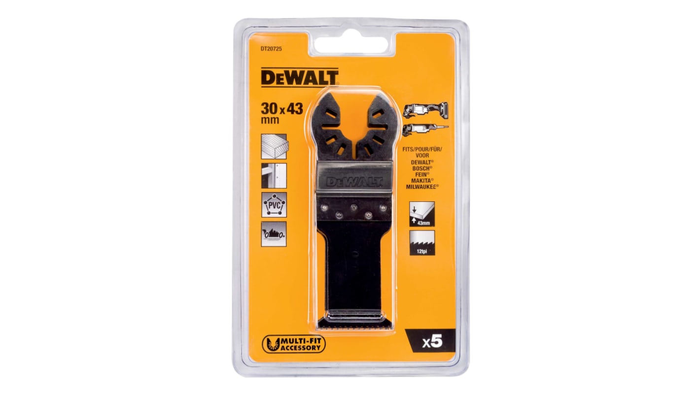 Bi Metal Fastcut Oscillation Blade 5Pk