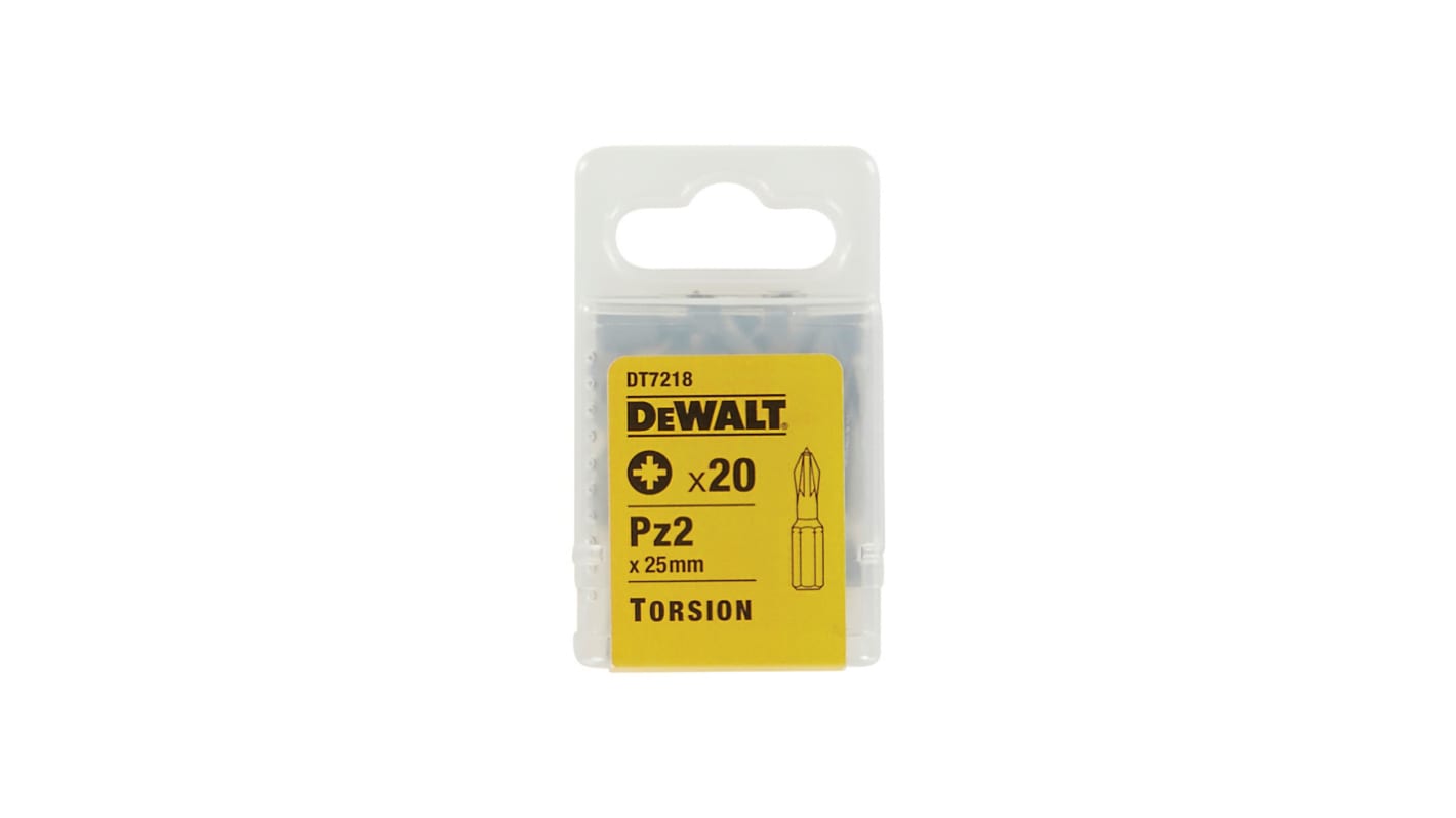 DeWALT Screwdriver Bit 20 Pieces, Pozidriv