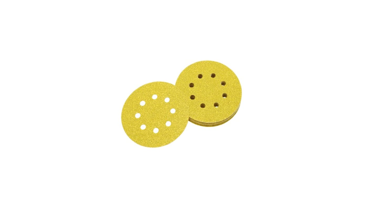 DeWALT DT31 Aluminium Oxide Sanding Disc, 125mm, 320 Grit, 25 in pack