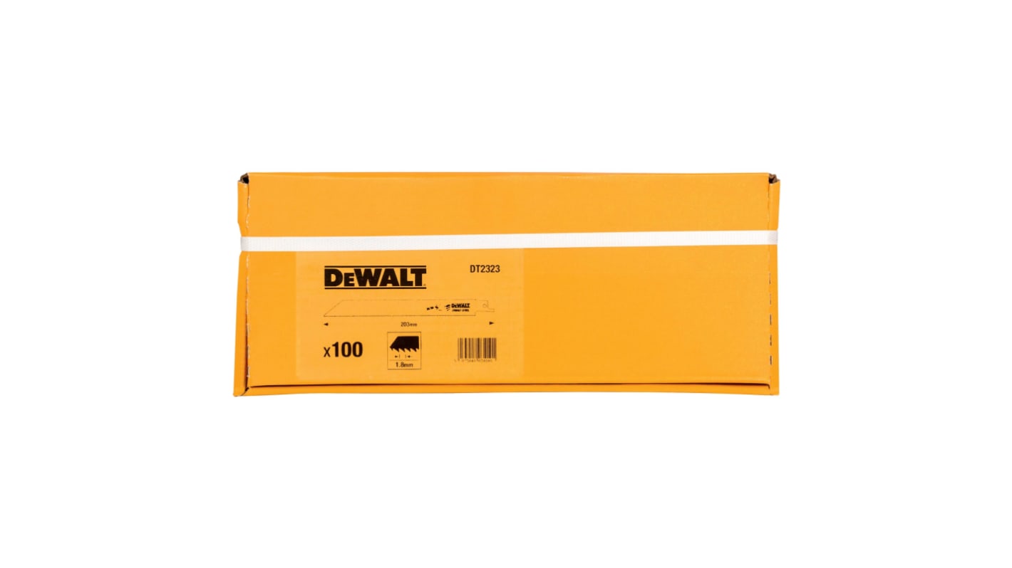 DeWALT, 6 Teeth Per Inch Wood 228mm Cutting Length Reciprocating Saw Blade, Pack of 5