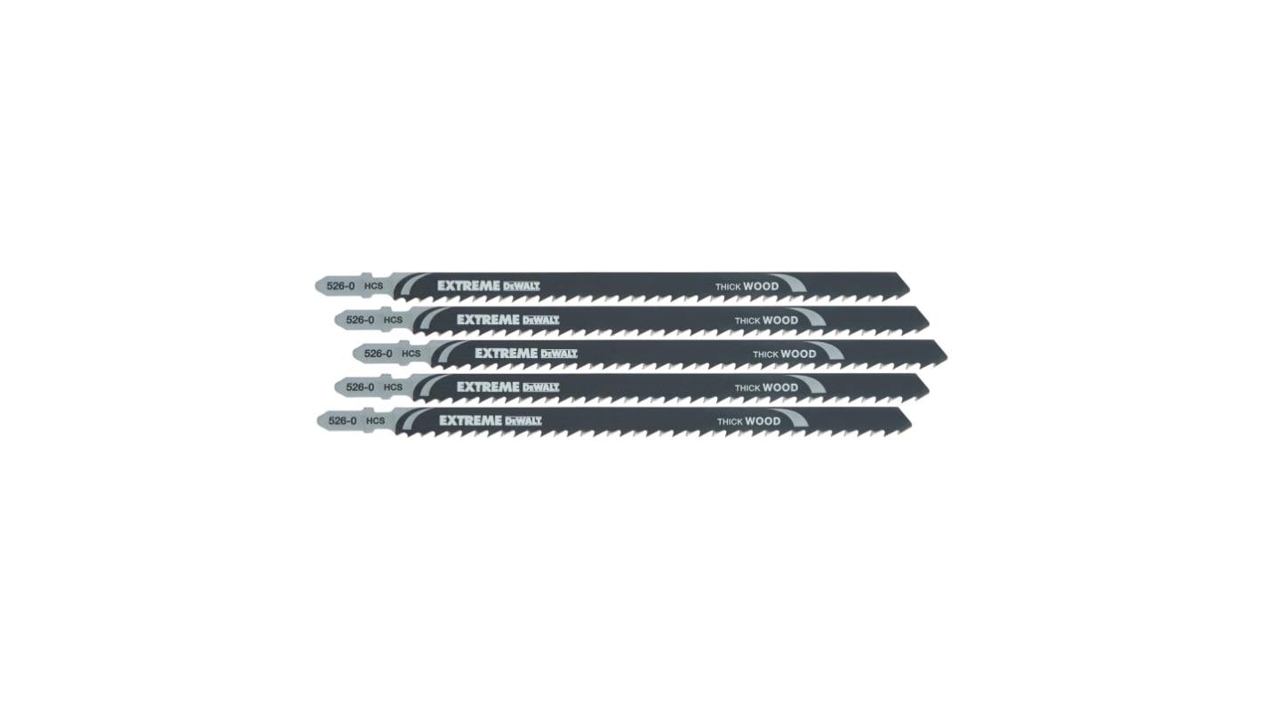 Lama per seghetto DeWALT, lunghezza di taglio 155mm, 5 pezzi
